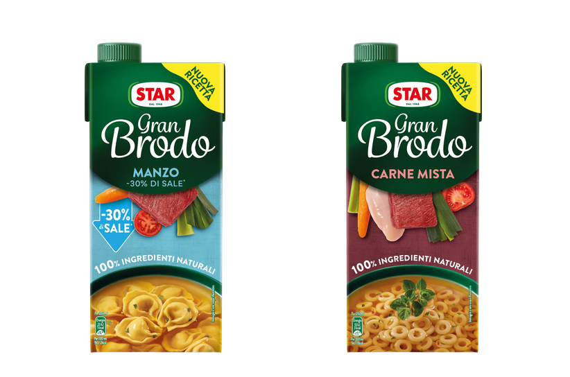 Gran Brodo Star Manzo -30% di sale e Carne Mista