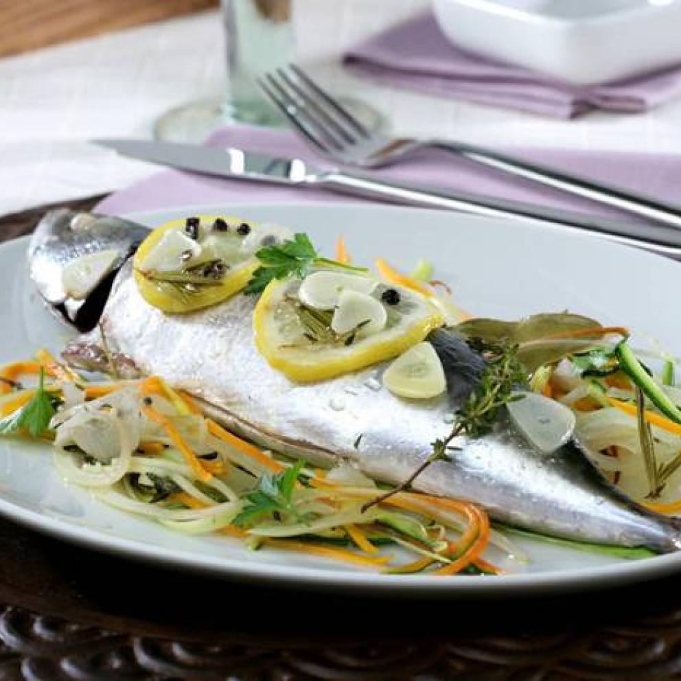 Sgombro al cartoccio