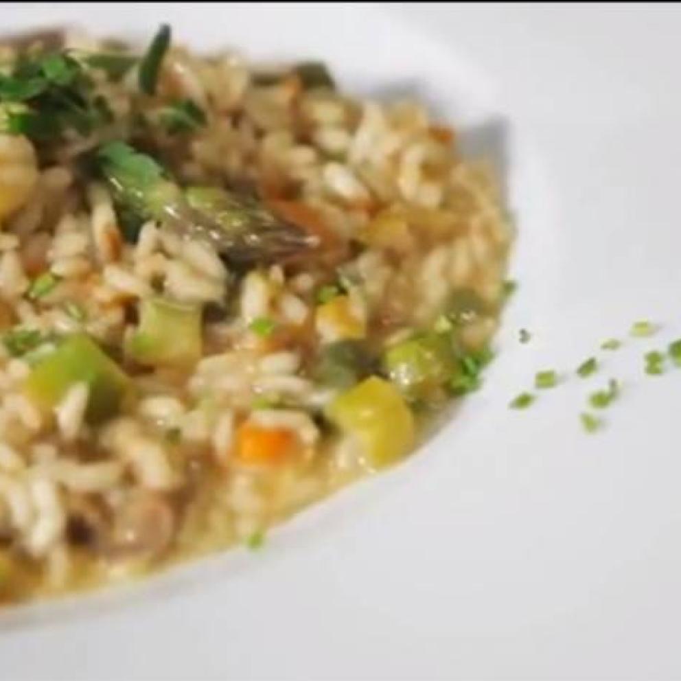 Risotto agli asparagi verdi