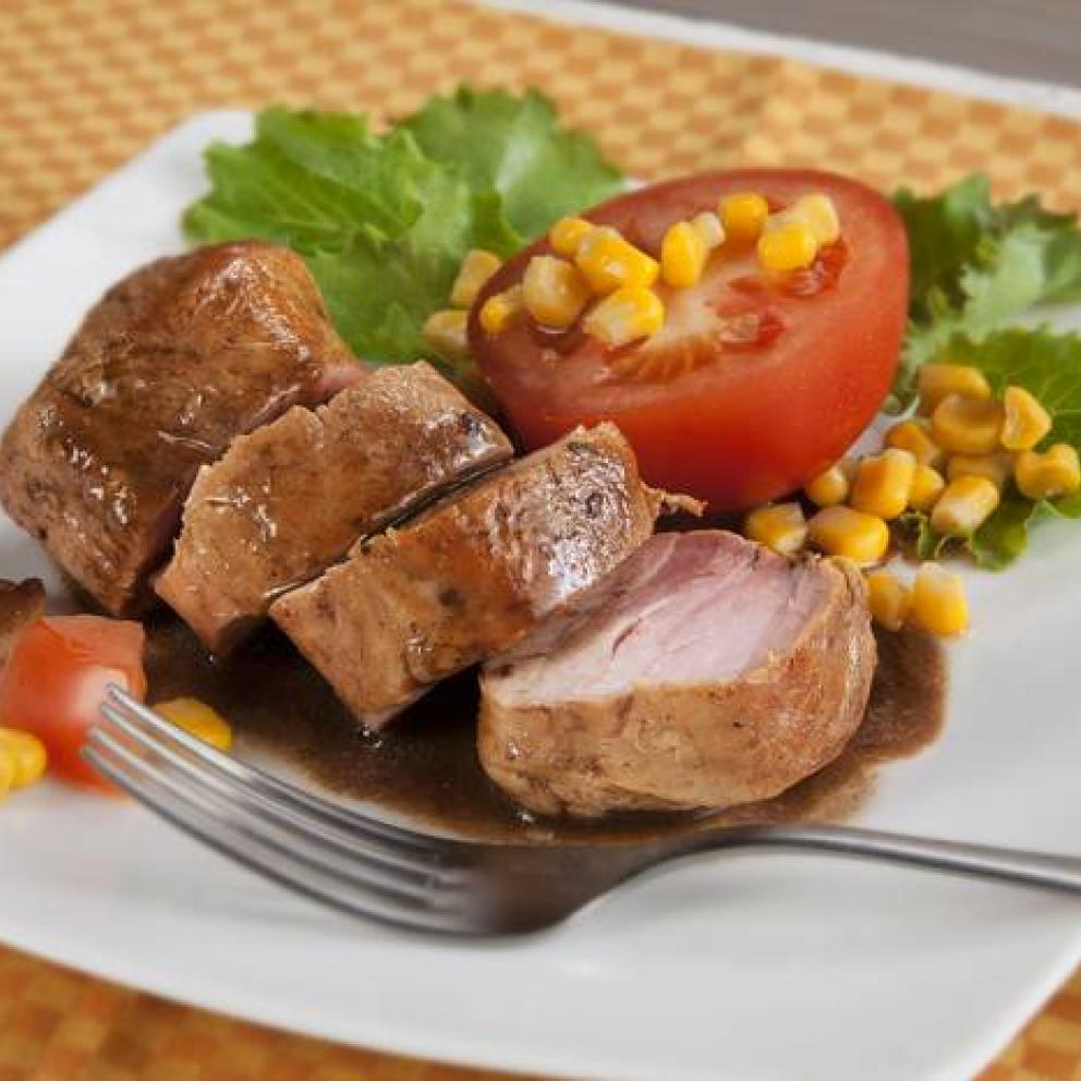 Arrosto di maiale alla coca cola