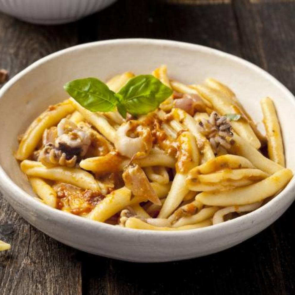 Cavatelli con le seppie
