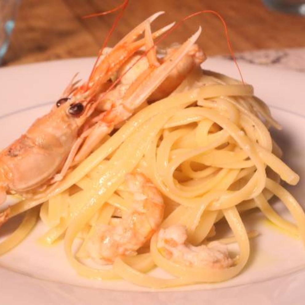 linguine agli scampi