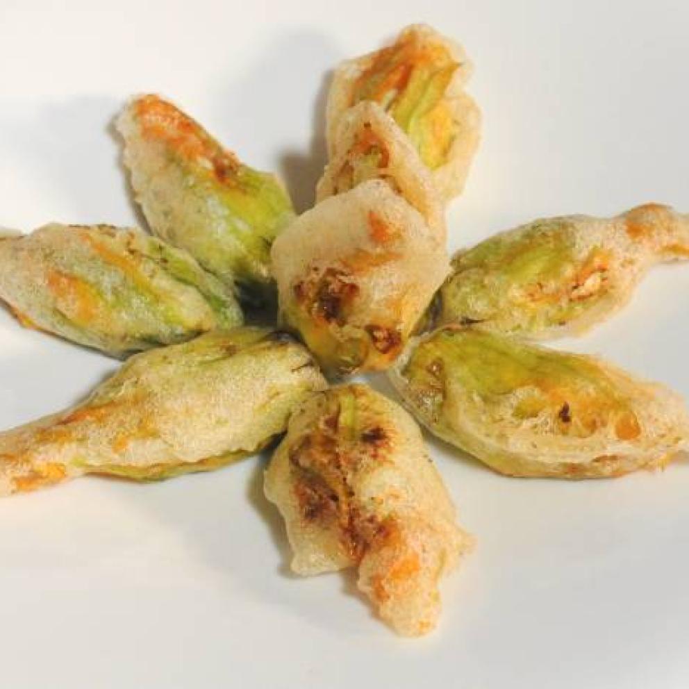 fiori di zucca ripieni