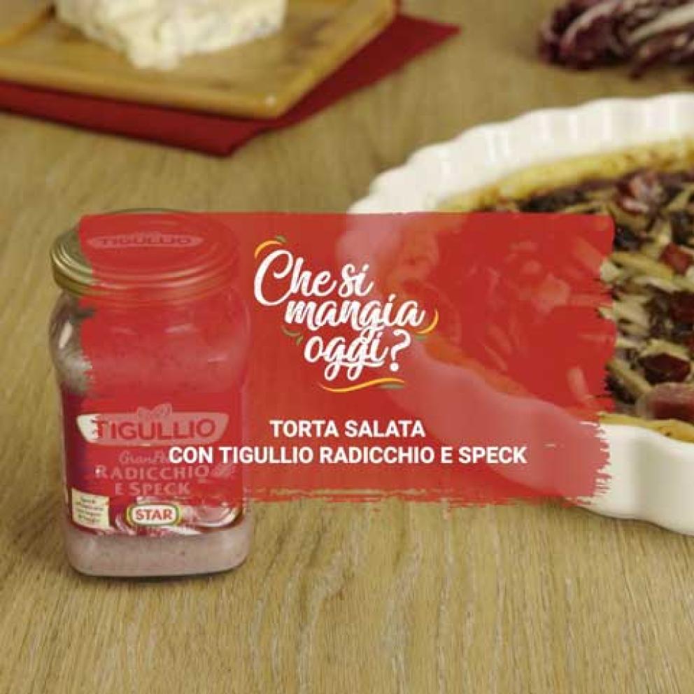 torta salata al radicchio