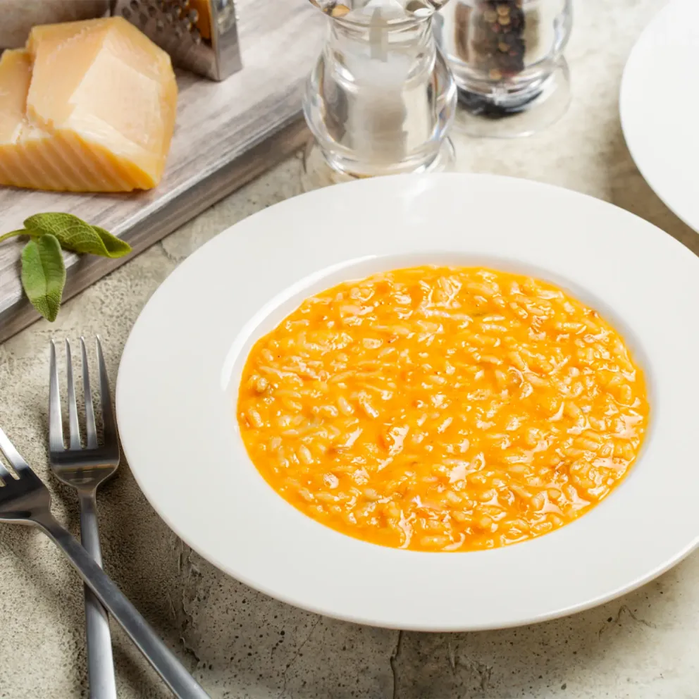 Risotto con la zucca