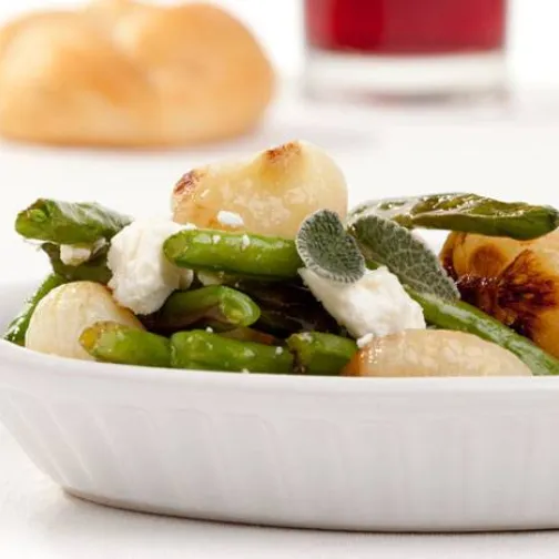 Verdure stufate con feta
