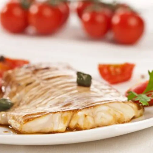 Merluzzo in padella alla palermitana
