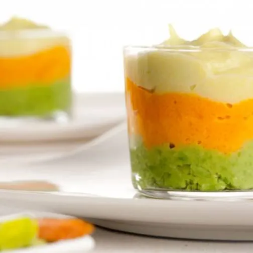 Terrina di verdure tricolore