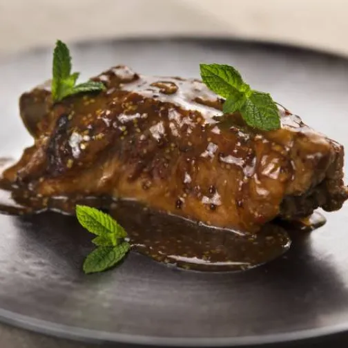 Agnello alla senape e menta