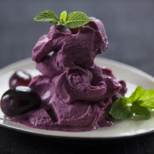 Sorbetto all'uva