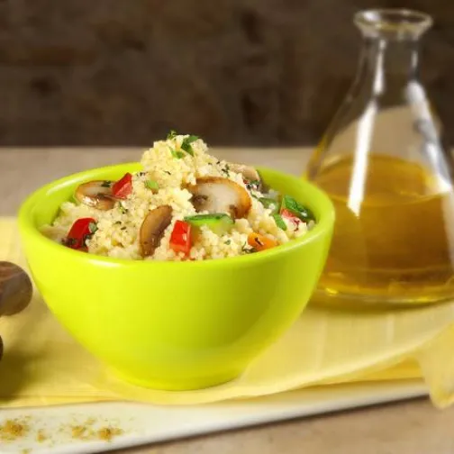 Couscous ai funghi