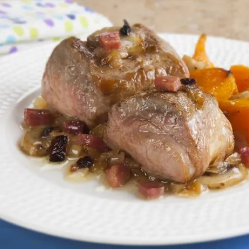 Arrosto di maiale al vino rosso