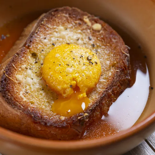 Zuppa alla pavese