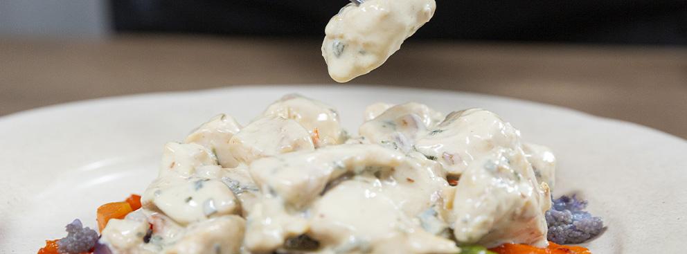 Spezzatino di pollo allo yogurt