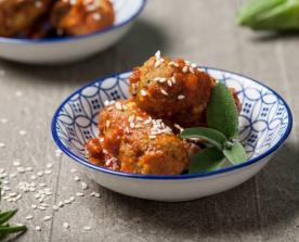 Crocchette di zucchine al ragù