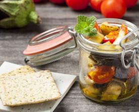 Melanzane alla menta e pomodoro